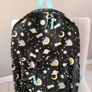 Cute Unicorn Plusheen Backpack Bag Moon Star NEW